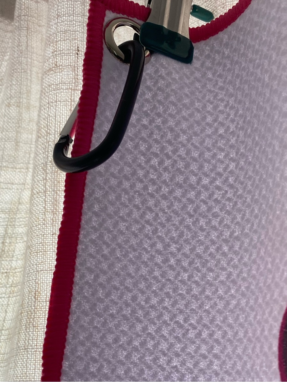 “Stop Staring at my Putt” Golf Towel - Picture 3 of 3